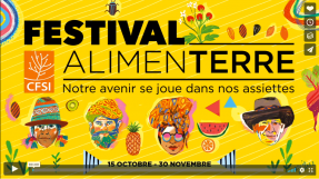1er festival ALIMENTERRE à Chauvigny.